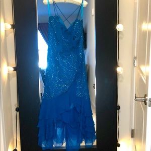 Beaded prom dress size 16